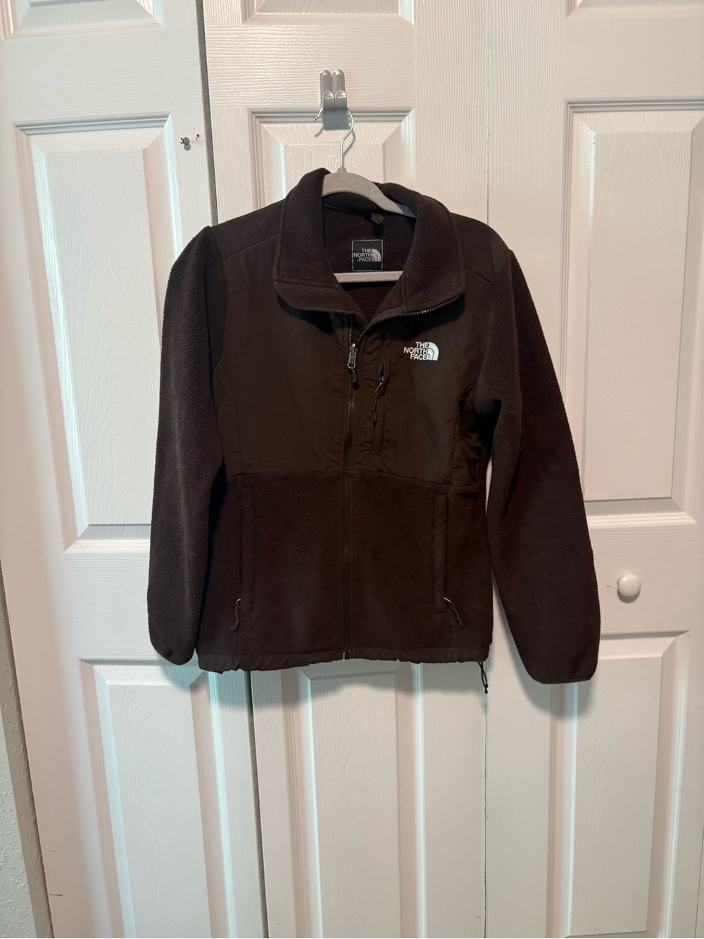 The North Face Brown Full‑Zip Fleece Jacket